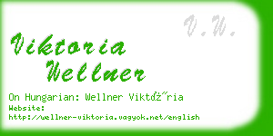 viktoria wellner business card